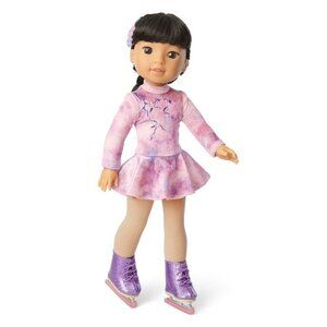 American Girl Doll Gwynn Tan Ice Skating Performance Outfit New Sealed